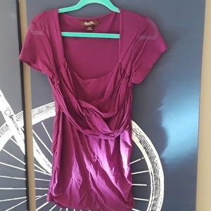 Sweet Pea by Stacy Frati beautiful purple Blouse